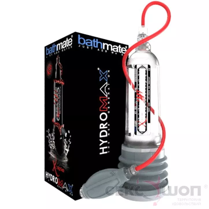 МОЩНАЯ ГИДРОПОМПА ДЛЯ ЧЛЕНА BATHMATE HYDROMAX X50 XTREME. Вид 3.