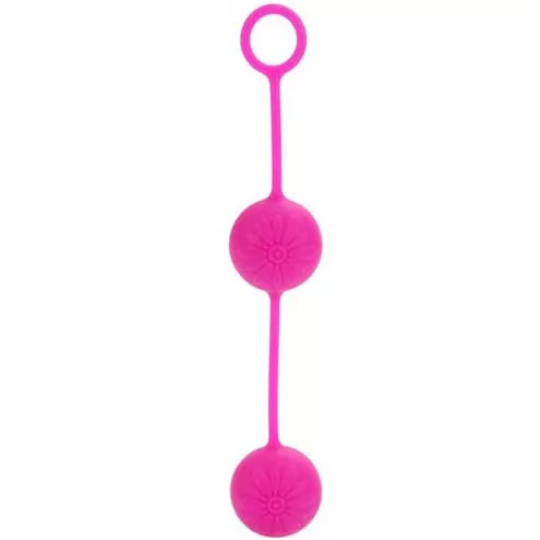 РОЗОВЫЕ ВАГИНАЛЬНЫЕ ШАРИКИ POSH SILICONE O BALLS. Вид 2.