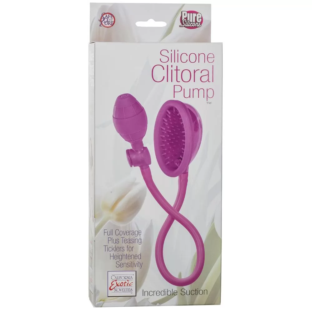 РОЗОВАЯ ПОМПА ДЛЯ КЛИТОРА SILICONE CLITORAL PUMP. Вид 4.