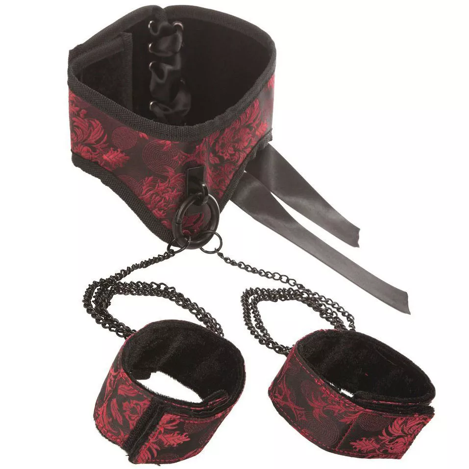 ОШЕЙНИК С МАНЖЕТАМИ SCANDAL POSTURE COLLAR WITH CUFFS. Вид 1.