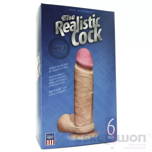 ФАЛЛОИМИТАТОР ULTRA REALISTIC COCK 6. Вид 2.