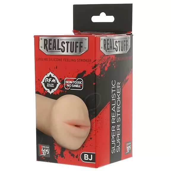 НЕЖНЫЙ МАСТУРБАТОР РОТИК REALSTUFF 5INCH MASTURBATOR BJ. Вид 2.