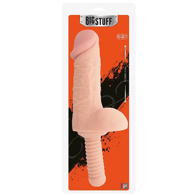 ФАЛЛОИМИТАТОР-ГИГАНТ С РУКОЯТЬЮ BIGSTUFF DONG WITH HANDLE (24 СМ). Вид 2.