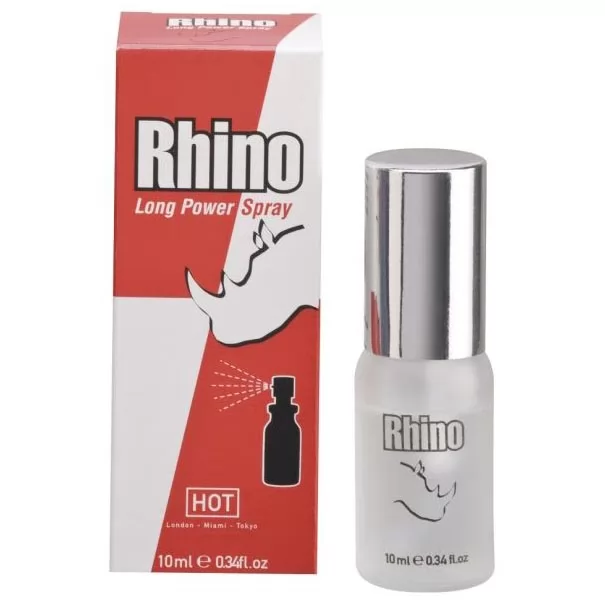 ПРОЛОНГИРУЮЩИЙ СПРЕЙ ДЛЯ МУЖЧИН RHINO (10 МЛ). Вид 1.