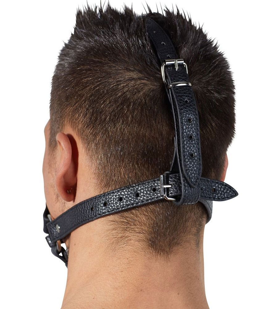 Кляп-намордник с фиксацией на голову Head Harness — купить на sexsoshop.ru