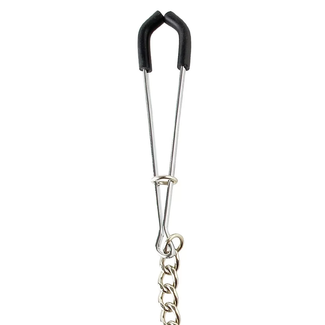 ЗАЖИМЫ ДЛЯ СОСКОВ NIPPLE TWEEZER CLAMPS SILVER. Вид 2.