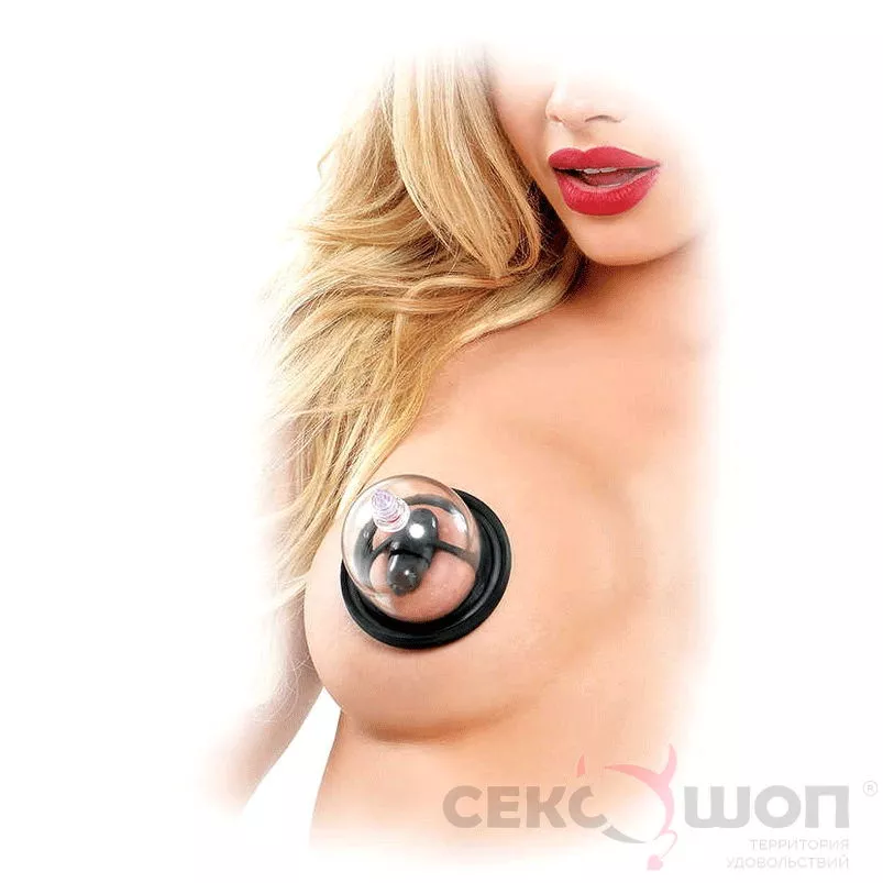 ВАКУУМНАЯ ПОМПА С ВИБРАЦИЕЙ ДЛЯ СОСКОВ DELUXE VIBRATING NIPPLE. Вид 7.