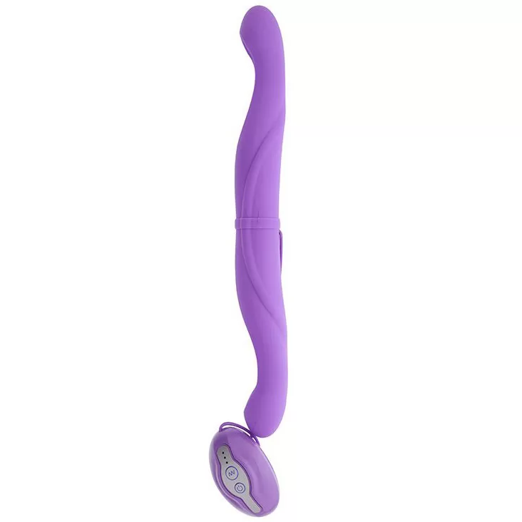 ДВУСТОРОННИЙ ВИБРАТОР PREMIUM RANGE VIBRATING DOUBLE DONG (33 СМ). Вид 1.