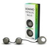 МЕТАЛЛИЧЕСКИЕ ВАГИНАЛЬНЫЕ ШАРИКИ DOMINO METALLIC BALLS. Вид 2.