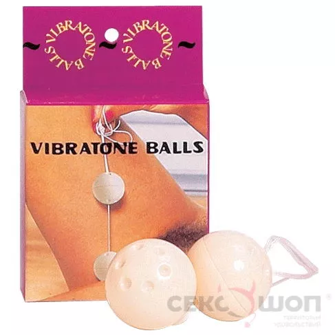 ВАГИНАЛЬНЫЕ ШАРИКИ ПЛАСТИКОВЫЕ VIBRATONE BALLS. Вид 2.