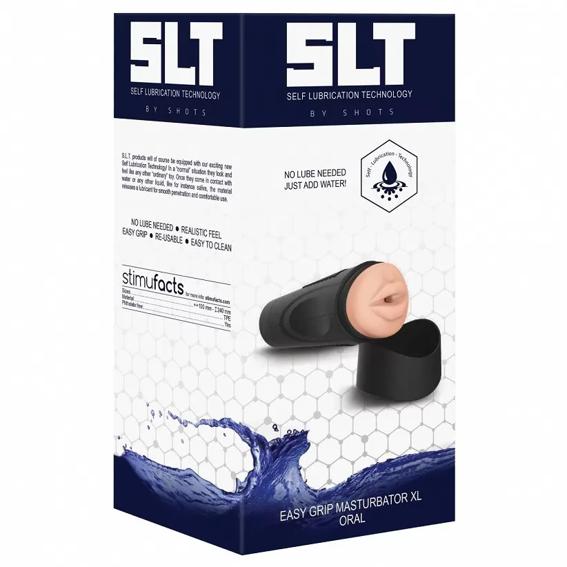 МАСТУРБАТОР-РОТИК SELF LUBRICATION EASY GRIP MASTURBATOR XL ORAL. Вид 3.