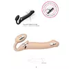 ТЕЛЕСНЫЙ БЕЗРЕМНЕВОЙ ВИБРОСТРАПОН VIBRATING BENDABLE STRAP-ON SIZE L. Вид 6.