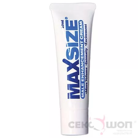 КРЕМ ДЛЯ УСИЛЕНИЯ ЭРЕКЦИИ MAXSIZE CREAM (10 МЛ). Вид 1.