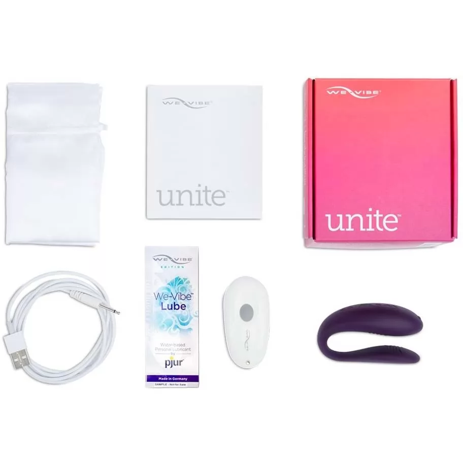 ФИОЛЕТОВЫЙ ВИБРАТОР ДЛЯ ПАР WE-VIBE UNITE PURPLE. Вид 7.