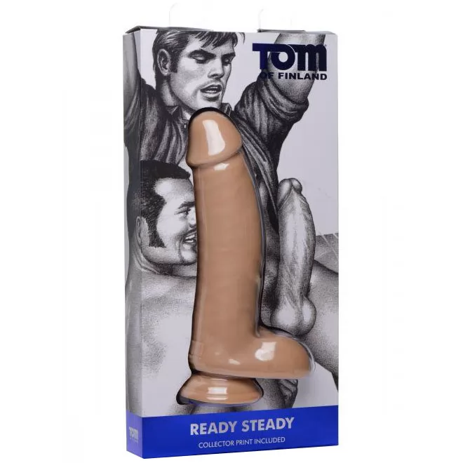 ГИГАНТСКИЙ ГЛАДКИЙ ДИЛДО READY STEADY REALISTIC DILDO (26 СМ). Вид 2.